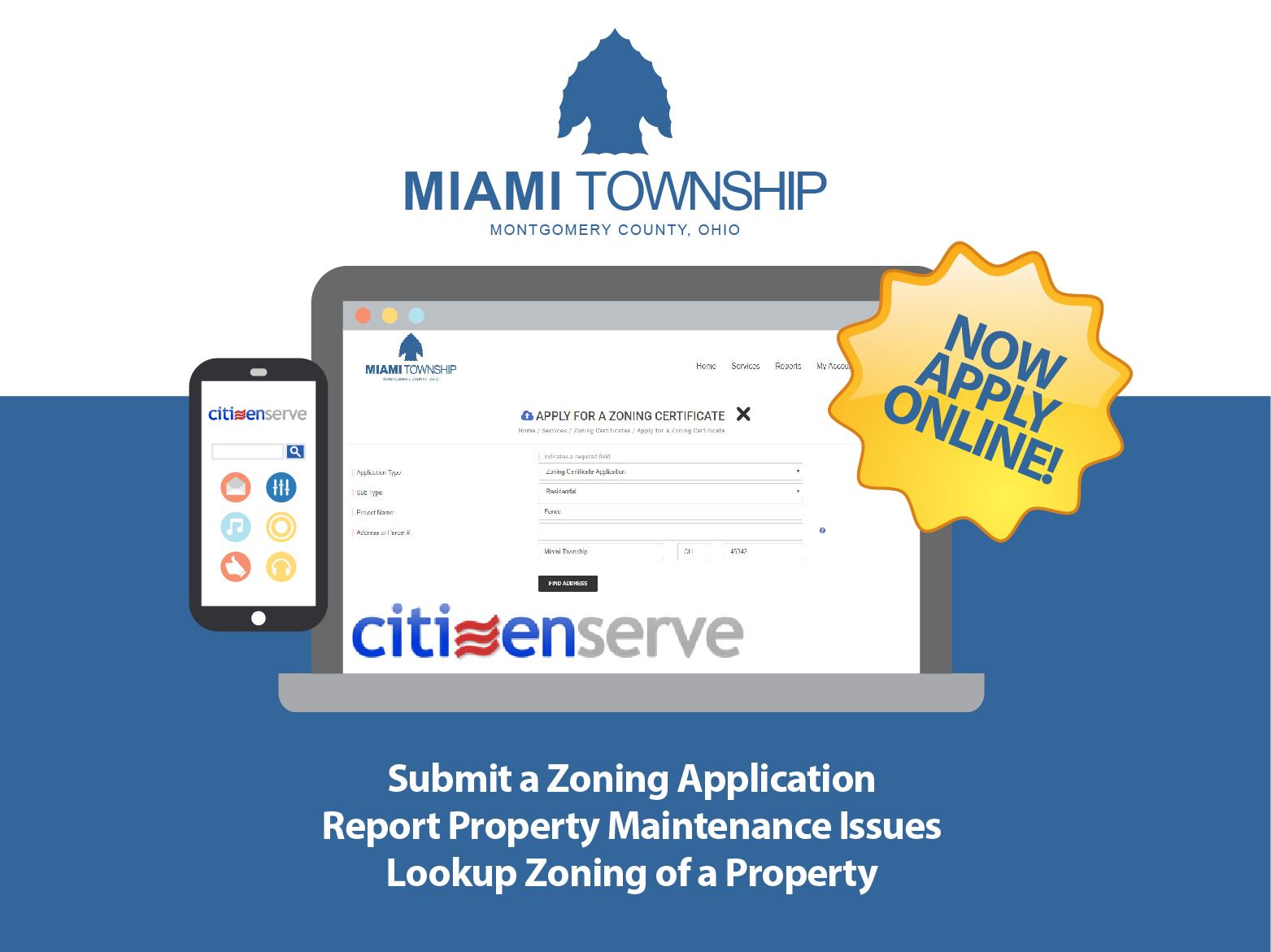 Citizenserve apply online