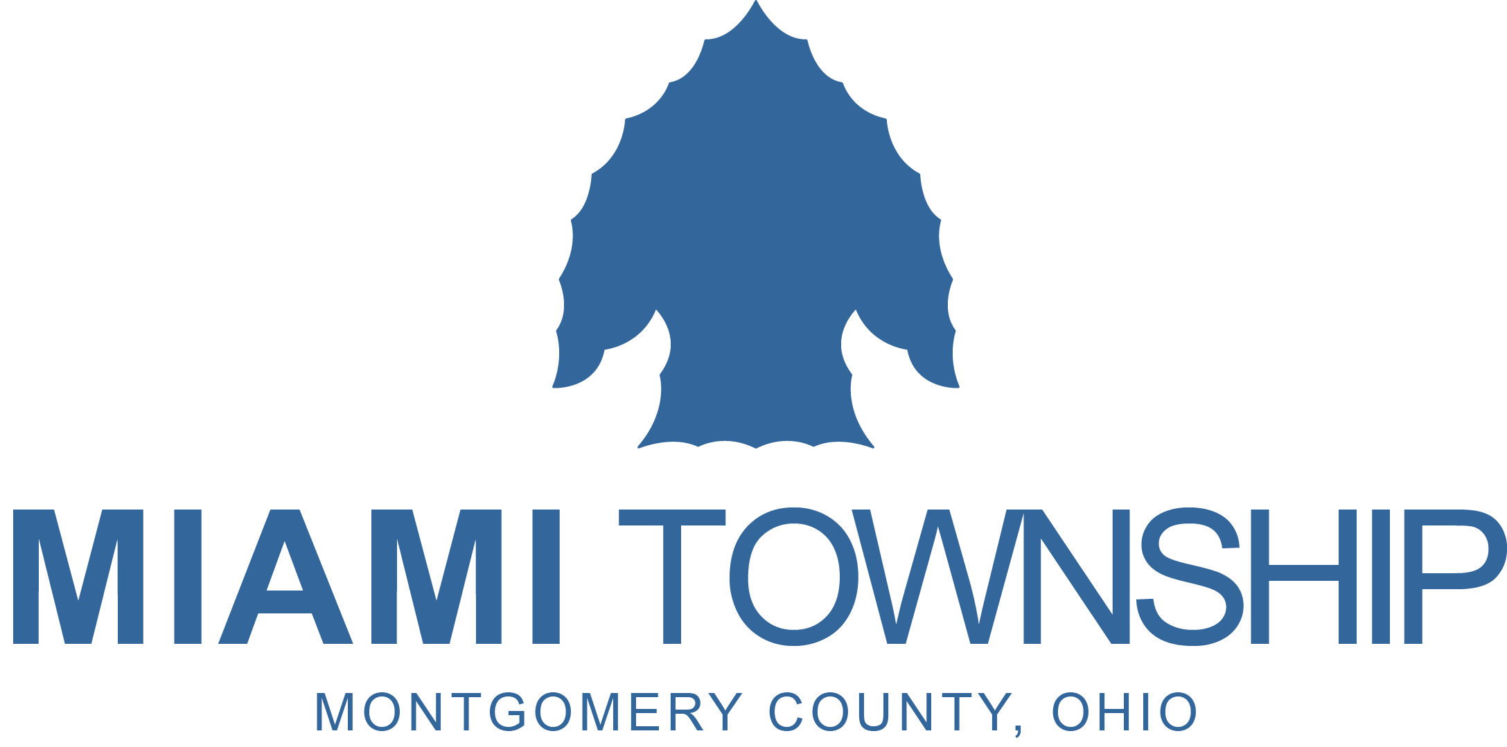 Miami Twp - Secondary Blue Logo no bkgrd