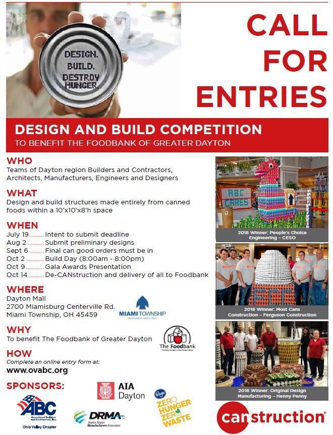 CANstruction poster 2019